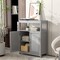 Free Standing Bathroom Floor Cabinet with Double Shutter Doors